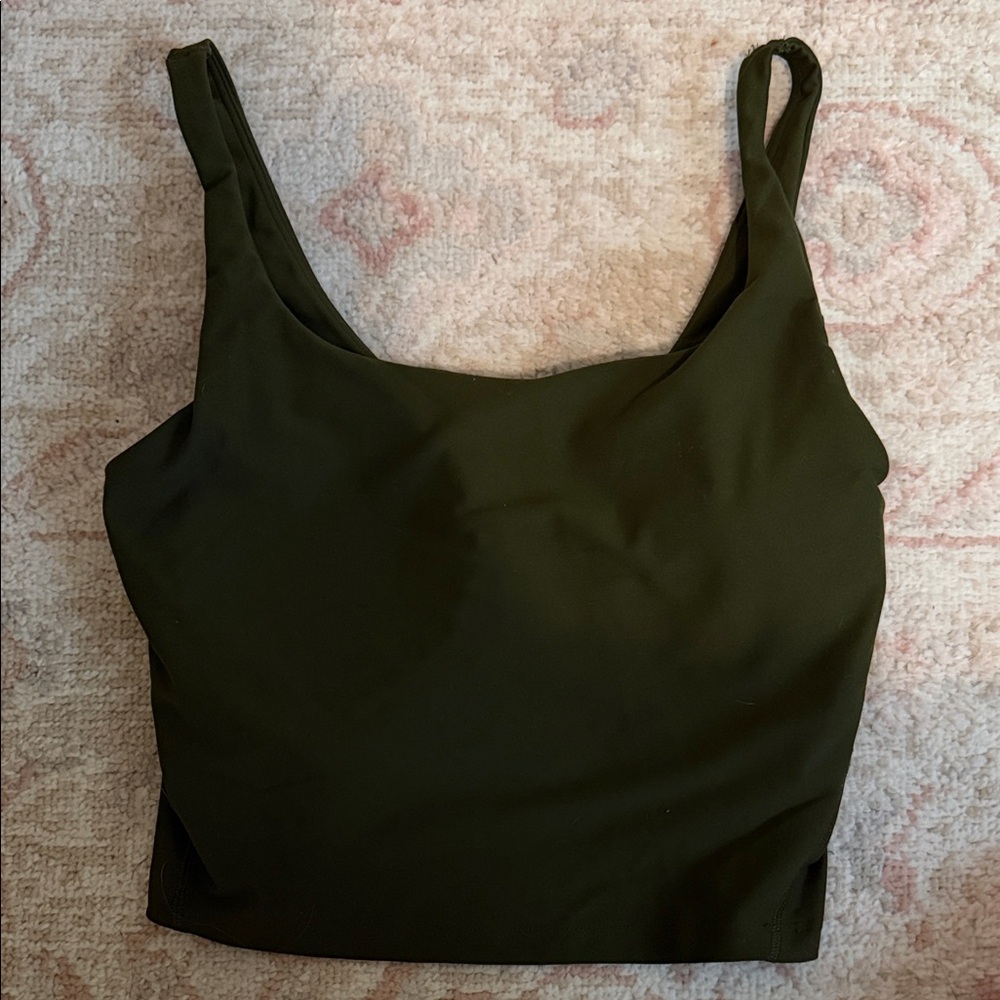 Old Navy Dark Green Camisole Top
